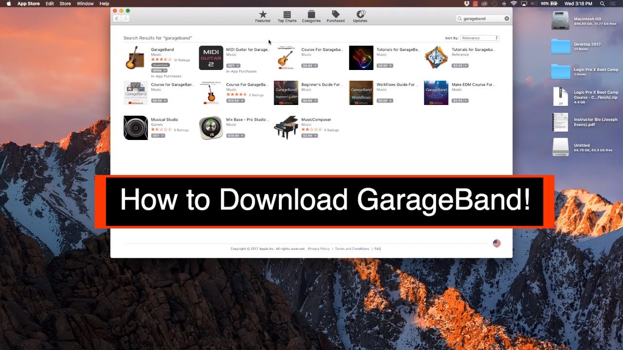 old garageband free download for mac